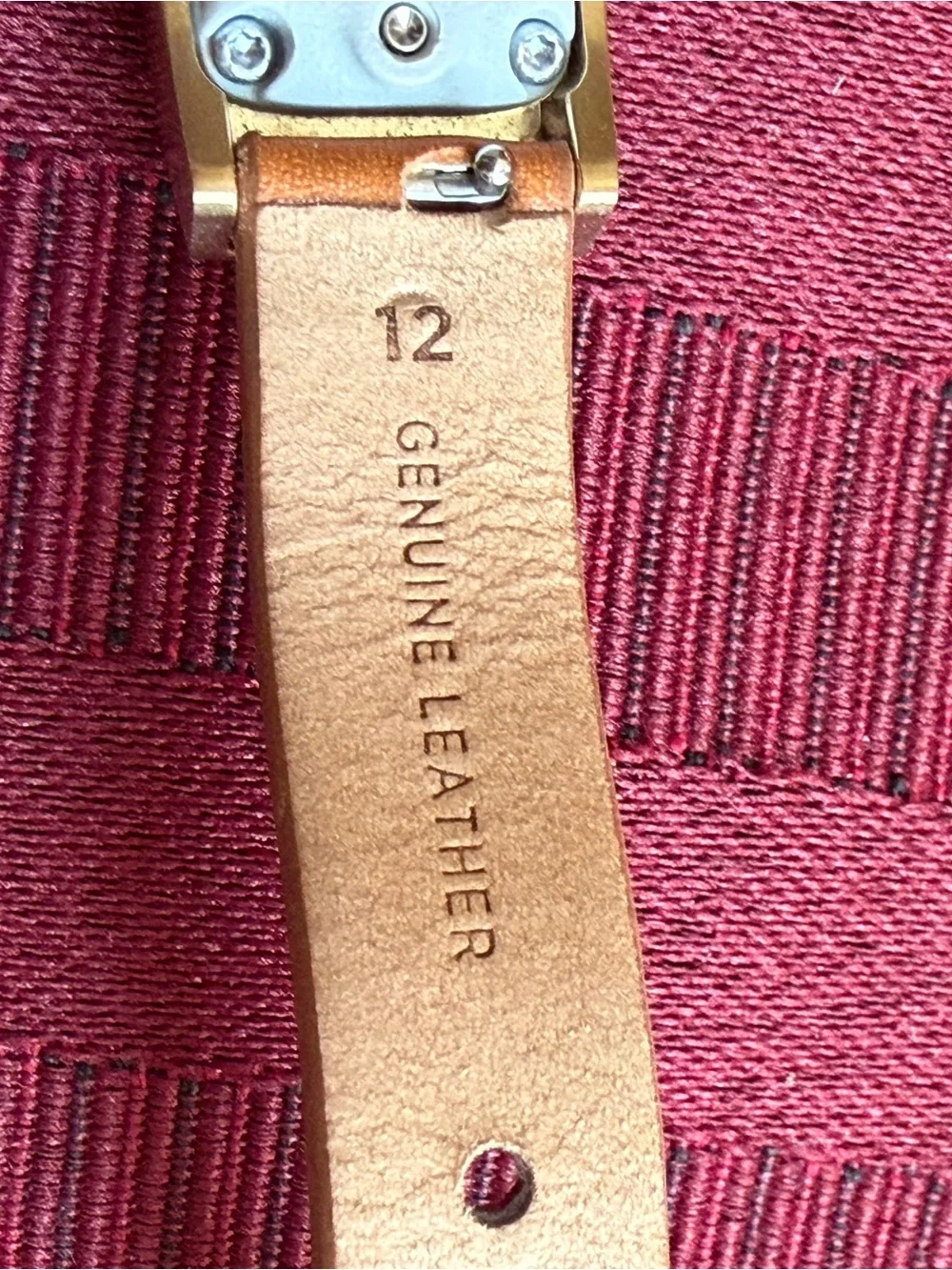 Brushed Gold Fitness Tracker Wristband - Unbranded